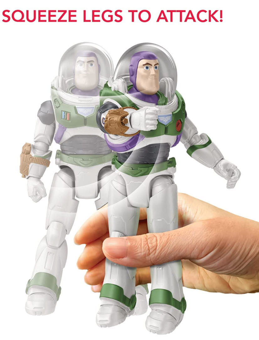 Lightyear 5”: MISSION EQUIPPED BUZZ LIGHTYEAR Action Figure - Mattel (Disney•Pixar) action figure collectible [Barcode 194735069408] - Main Image 4