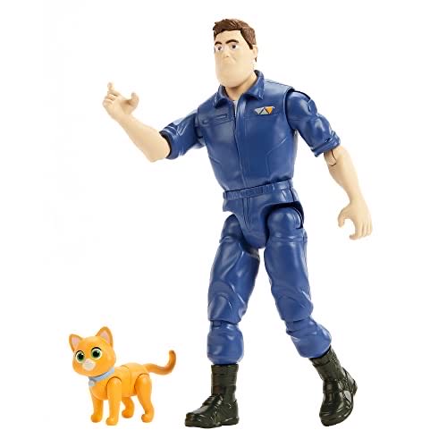 Lightyear 5”: BUZZ LIGHTYEAR & SOX - Mattel (Disney•Pixar) action figure collectible [Barcode 194735068845] - Main Image 1