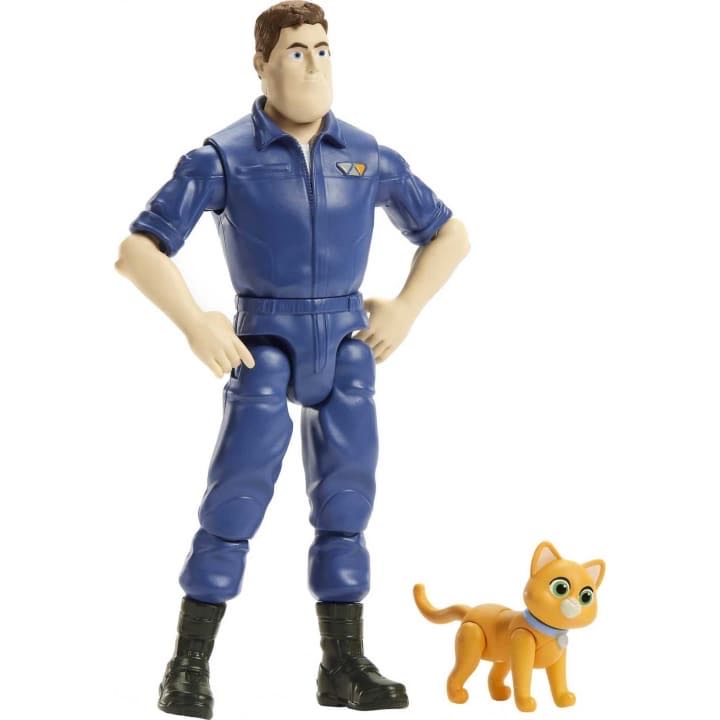 Lightyear 5”: BUZZ LIGHTYEAR & SOX - Mattel (Disney•Pixar) action figure collectible [Barcode 194735068845] - Main Image 3