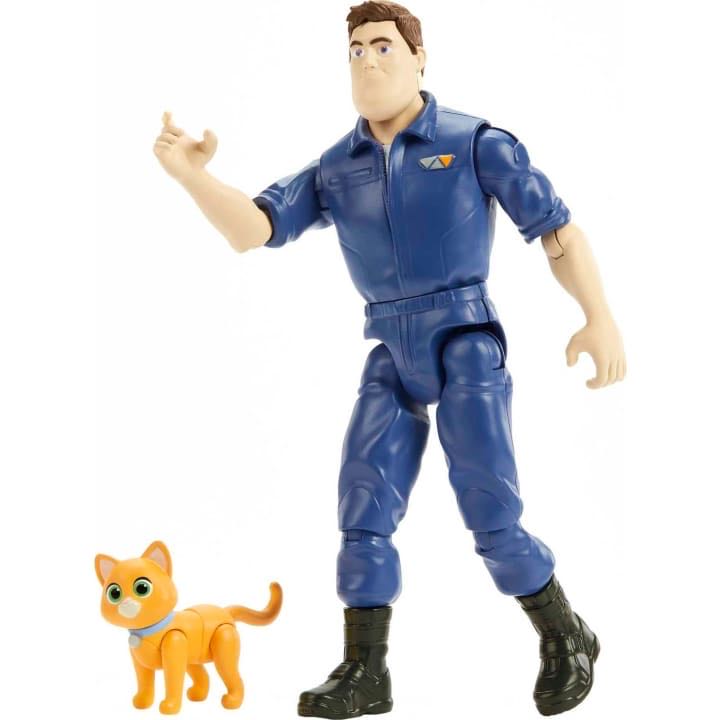 Lightyear 5”: BUZZ LIGHTYEAR & SOX - Mattel (Disney•Pixar) action figure collectible [Barcode 194735068845] - Main Image 4