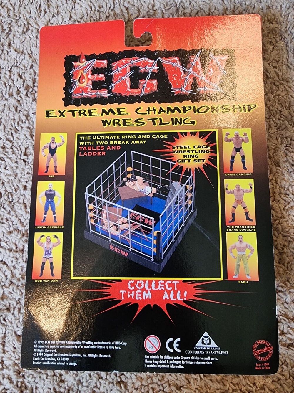 Shane Douglas - Original San Francisco Toymakers (ECW - OSFTM) action figure collectible - Main Image 4