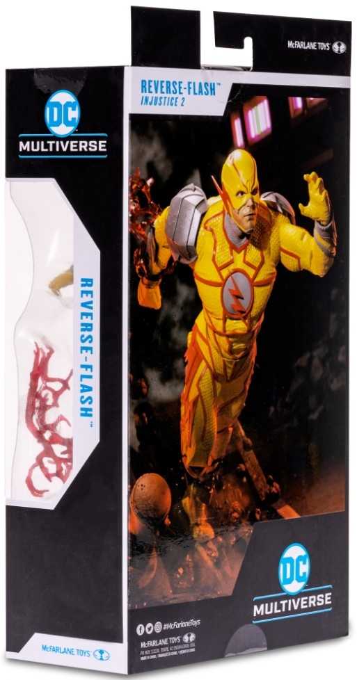 Reverse-Flash  - DC - VIDEO GAME UNIVERSE (Injustice 2) action figure collectible [Barcode 787926153828] - Main Image 2