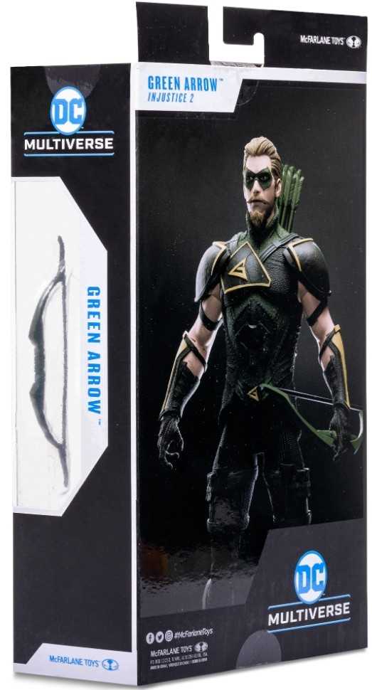 Green Arrow - DC - VIDEO GAME UNIVERSE (Injustice 2) action figure collectible [Barcode 787926153811] - Main Image 2
