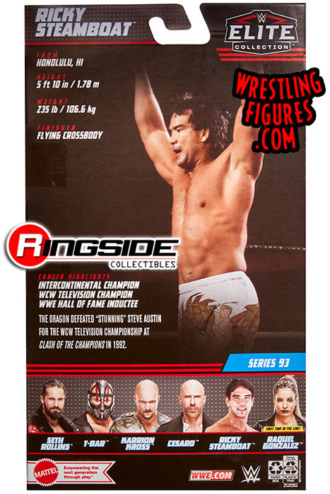 Ricky “The Dragon” Steamboat - Mattel Wwe (WWE Elite Collection 93) action figure collectible - Main Image 4