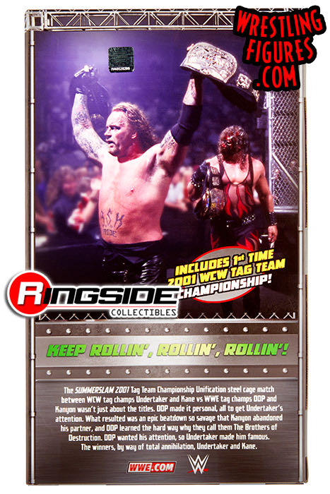 Undertaker - Mattel Wwe (WCW Tag Team Champion) action figure collectible - Main Image 4