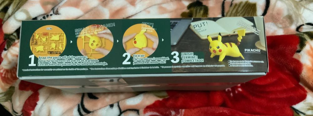 Model Kit Quick!! Pikachu (Battle Pose) #03 - Bandai Spirits Co., LTD (Pokémon) action figure collectible [Barcode 4573102613912] - Main Image 2