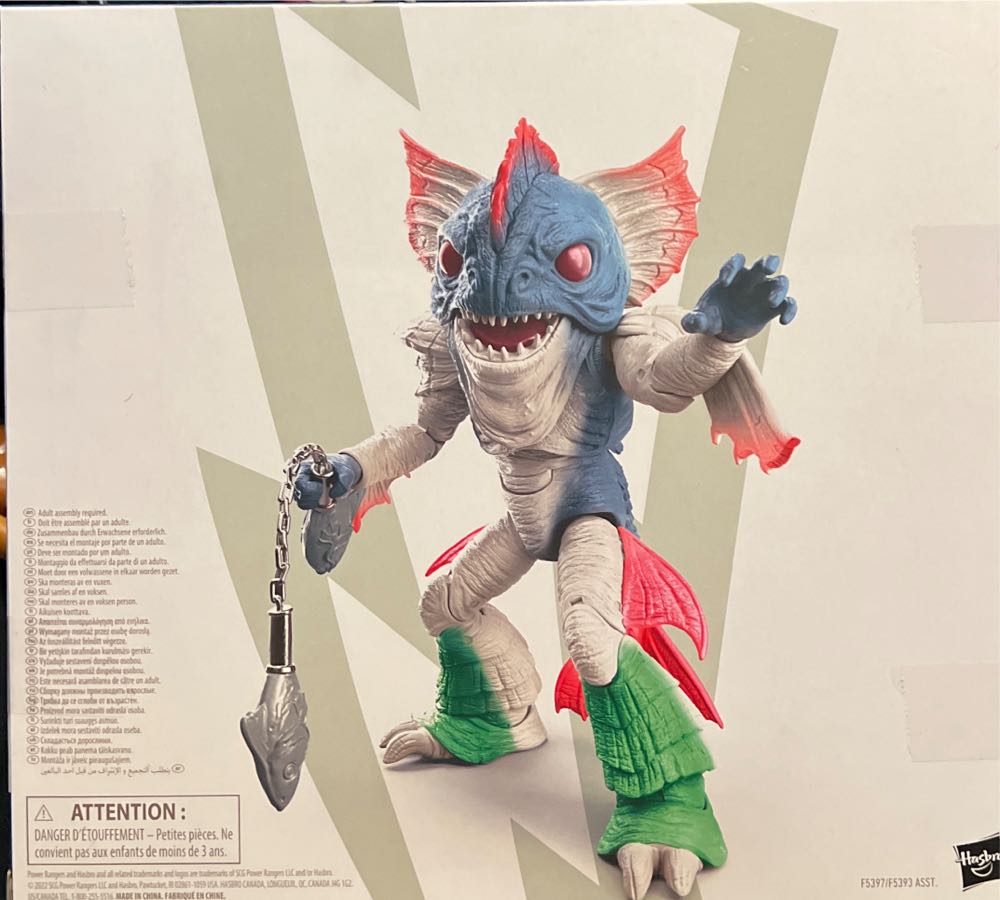 Mighty Morphin Power Rangers Lightning Collection Pirantishead - Hasbro (Mighty Morphin Power Rangers) action figure collectible [Barcode 5010993941858] - Main Image 4