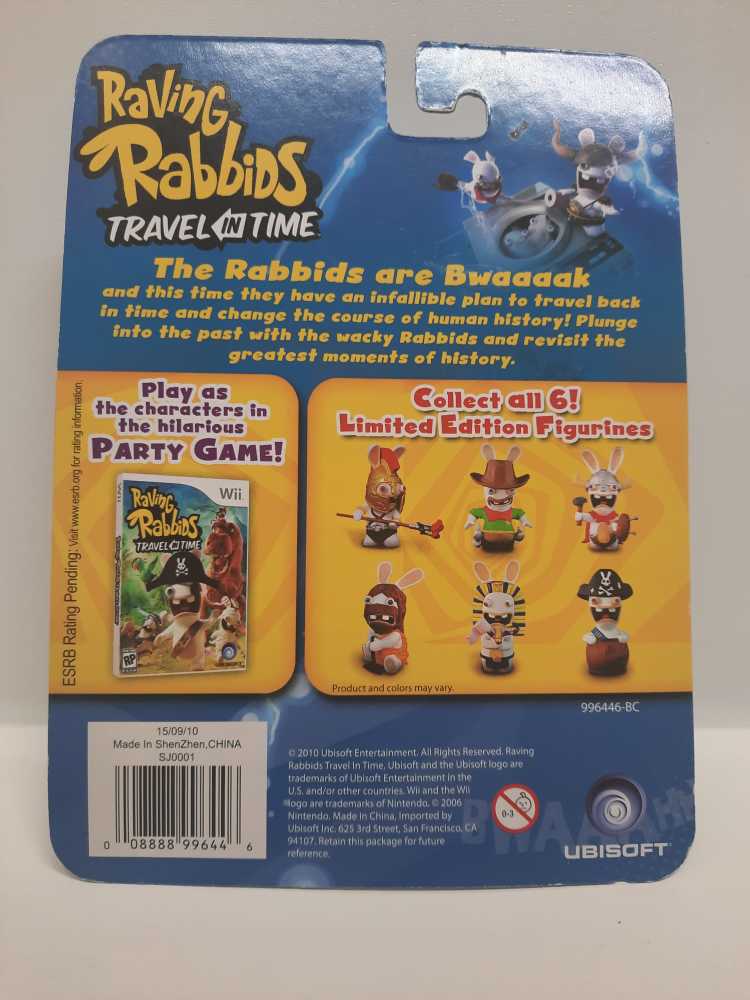 Raving Rabbids (Cowboy)  (Raving Rabbids: 3”) action figure collectible [Barcode 008888996446] - Main Image 2
