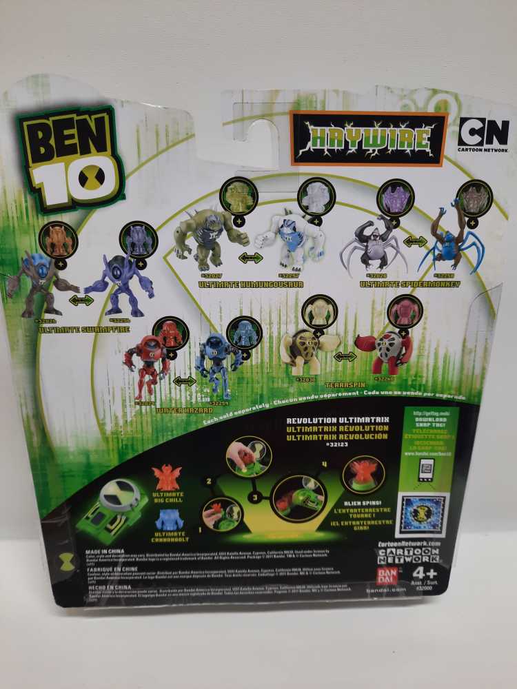 Swampfire (Haywire)  (Ben 10: Haywire: 3”) action figure collectible [Barcode 045557322564] - Main Image 2