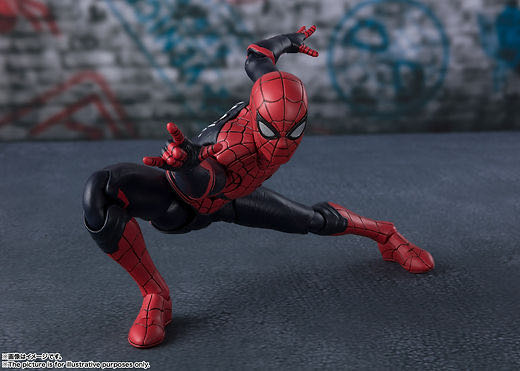 Spider-Man Upgrade Upgraded Suit - Bandai S.H. Figuarts - Spider-Man: Far From Home - Bandai S.H. Figuarts (Spider-man: Far From Home) action figure collectible [Barcode 4573102570390] - Main Image 3