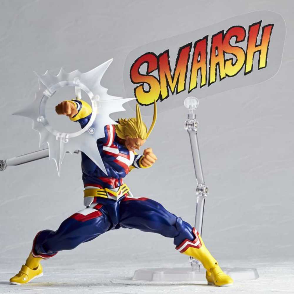 All Might - Revoltech (My Hero Academia) action figure collectible [Barcode 4537807013217] - Main Image 4