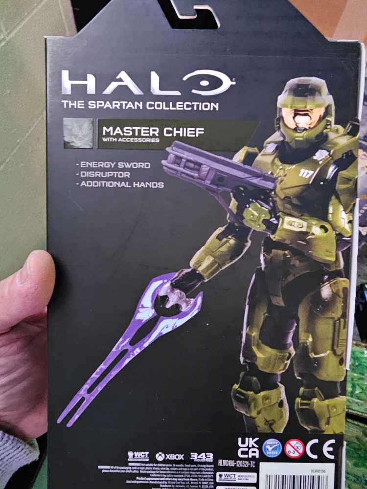 Master Chief - Jazwares (HALO) action figure collectible [Barcode 191726421948] - Main Image 2