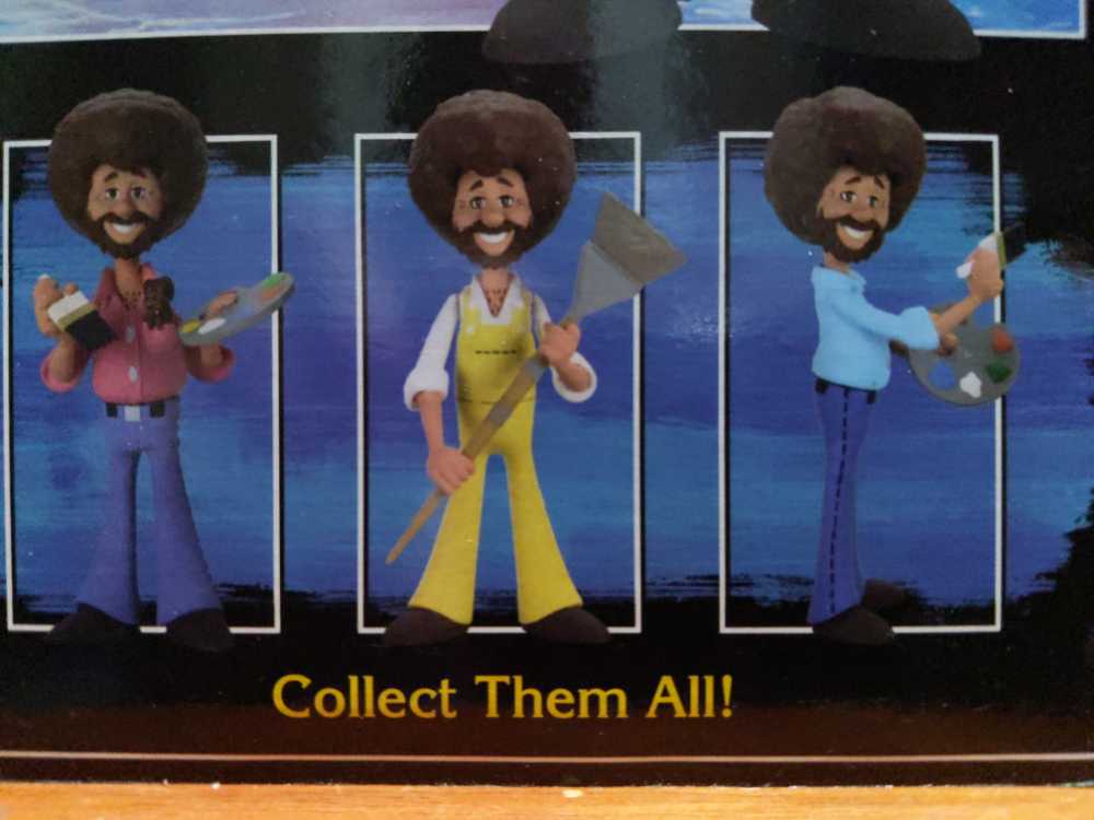 Bob Ross With Raccoon - Neca (The Joy Of Painting Series) action figure collectible [Barcode 634482192061] - Main Image 4