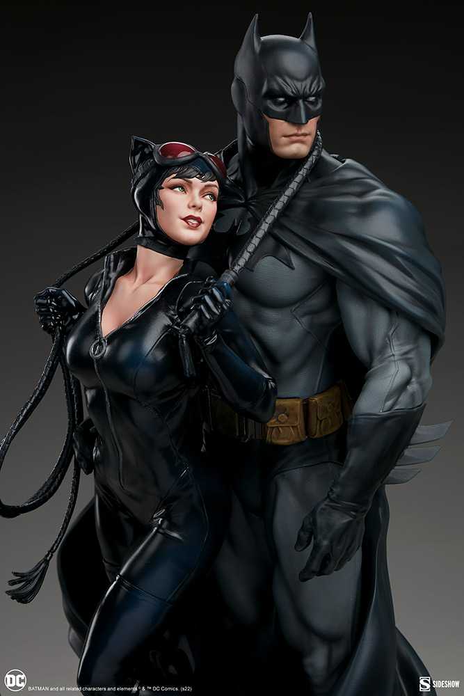 Batman & Catwoman, Sideshow Maquette (1:5) - Sideshow Collectibles (DC Comics) action figure collectible - Main Image 3
