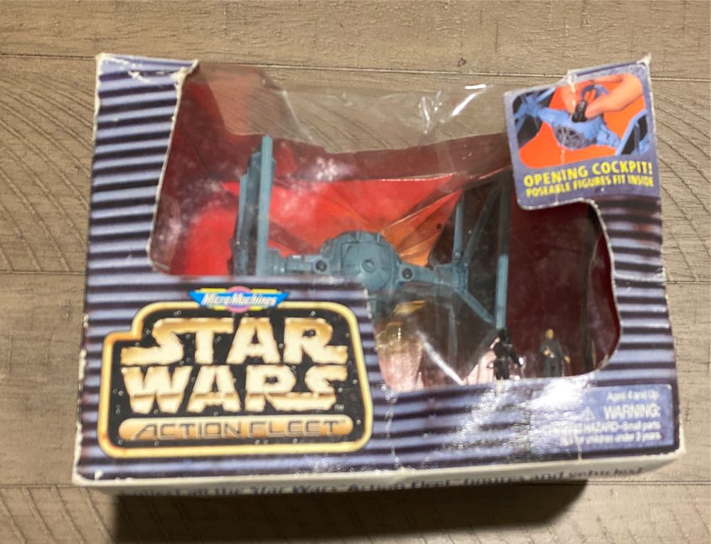 TIE Fighter - Galoob (Star Wars: A New Hope) action figure collectible [Barcode 047246669950] - Main Image 2