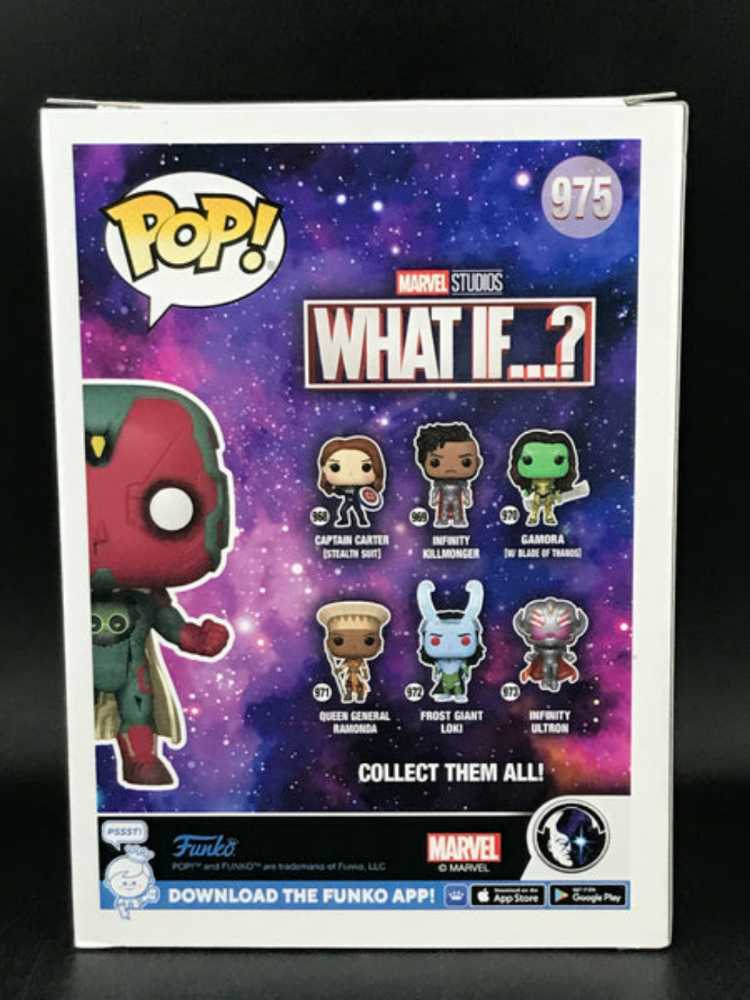 Vision Marvel: Funko Pop! What If...? TV Series - Zolavision #975 - Funko Pop! Television (Marvels What If...?) action figure collectible [Barcode 889698586566] - Main Image 4