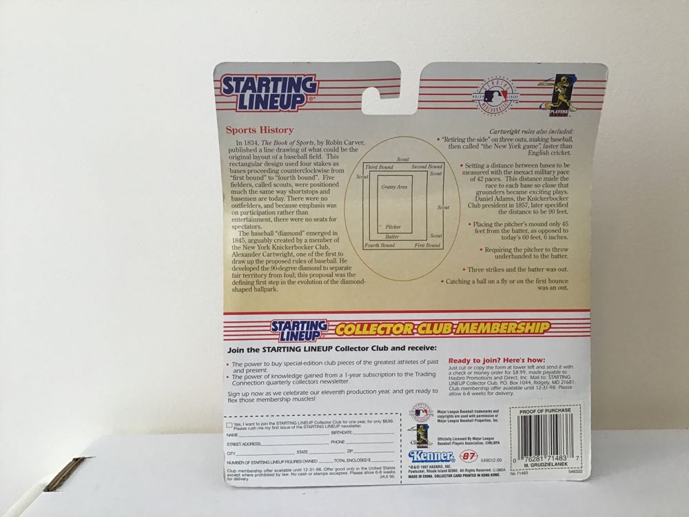 Mark Grudzielanek - Kenner action figure collectible - Main Image 2