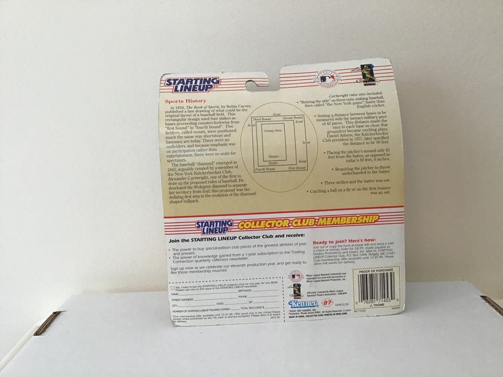 Jim Thome - Kenner action figure collectible - Main Image 2