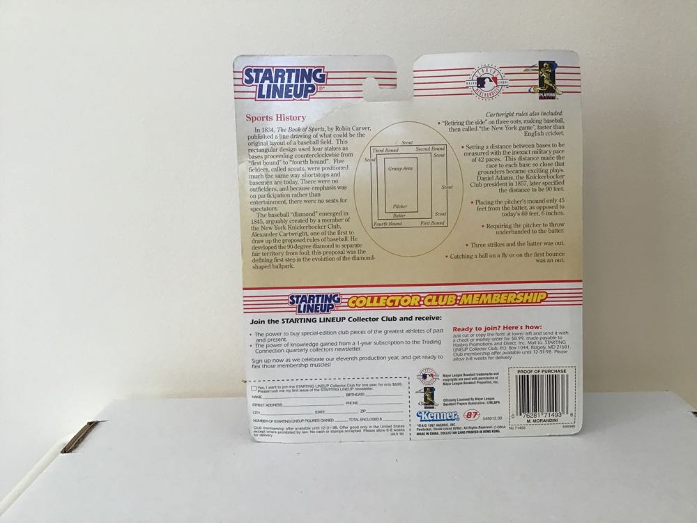 Mickey Morandini - Kenner action figure collectible - Main Image 2