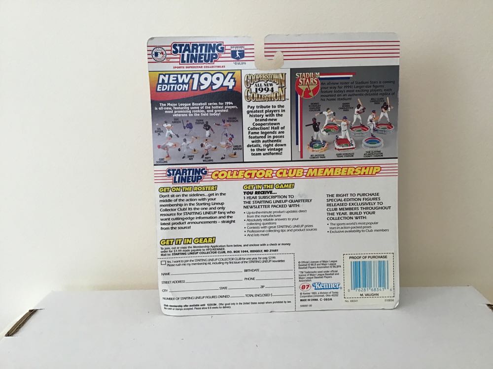 Mo Vaughn - Kenner action figure collectible - Main Image 2