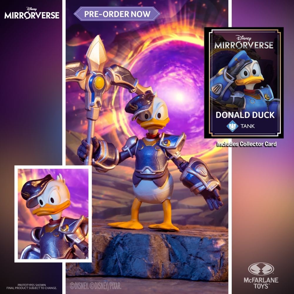 Donald Duck (Mirrorverse) - MacFarlane Toys (Disney Mirrorverse) action figure collectible [Barcode 787926160413] - Main Image 4