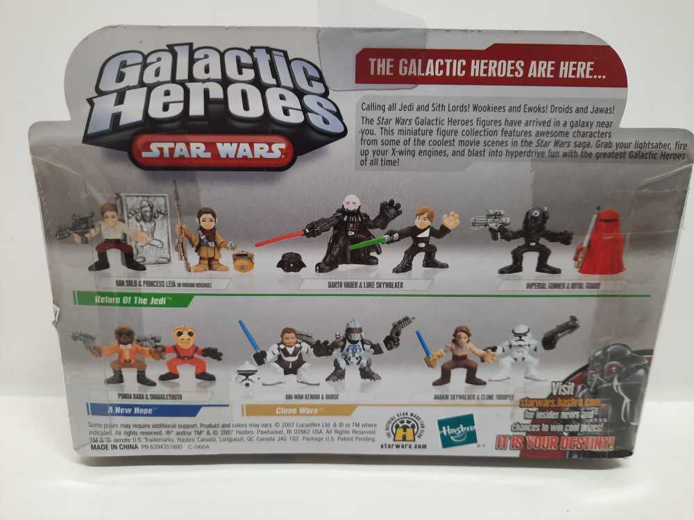 Ponda Baba & Snaggletooth  (Star Wars: Galactic Heroes: 2”) action figure collectible [Barcode 653569230908] - Main Image 2