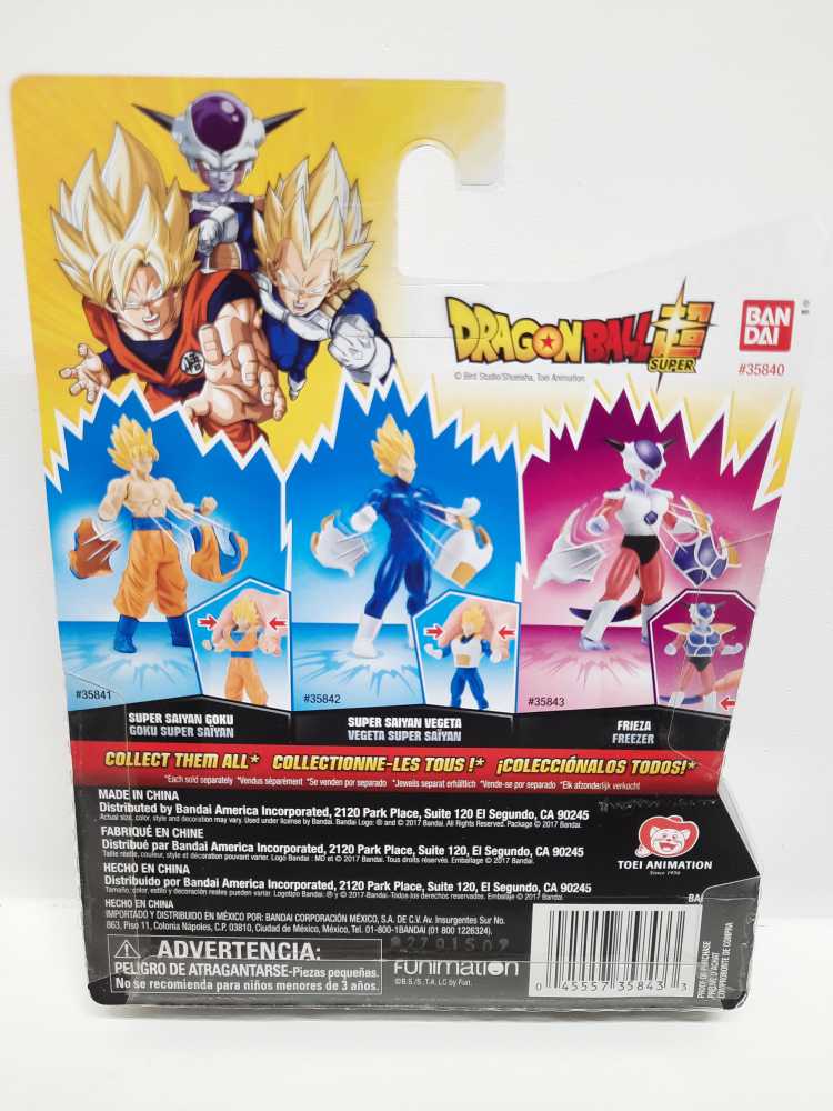 Frieza  (Bandai: Dragonball Super: 4”) action figure collectible [Barcode 045557358433] - Main Image 2