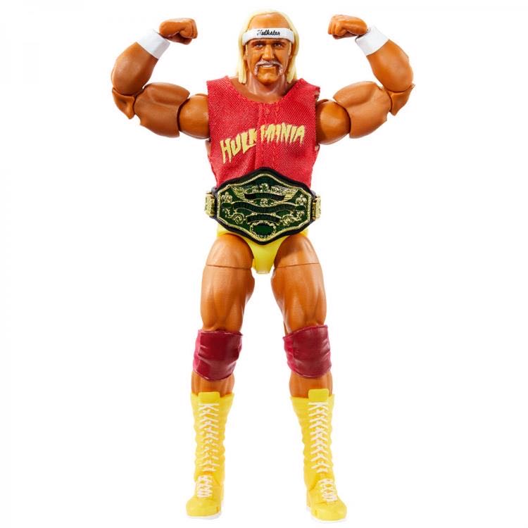 Hulk Hogan - Mattel Wwe (Wwe Elite) action figure collectible [Barcode 194735020546] - Main Image 2