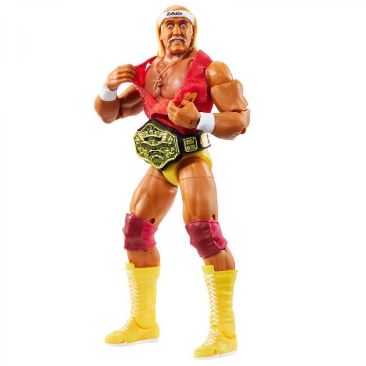Hulk Hogan - Mattel Wwe (Wwe Elite) action figure collectible [Barcode 194735020546] - Main Image 3
