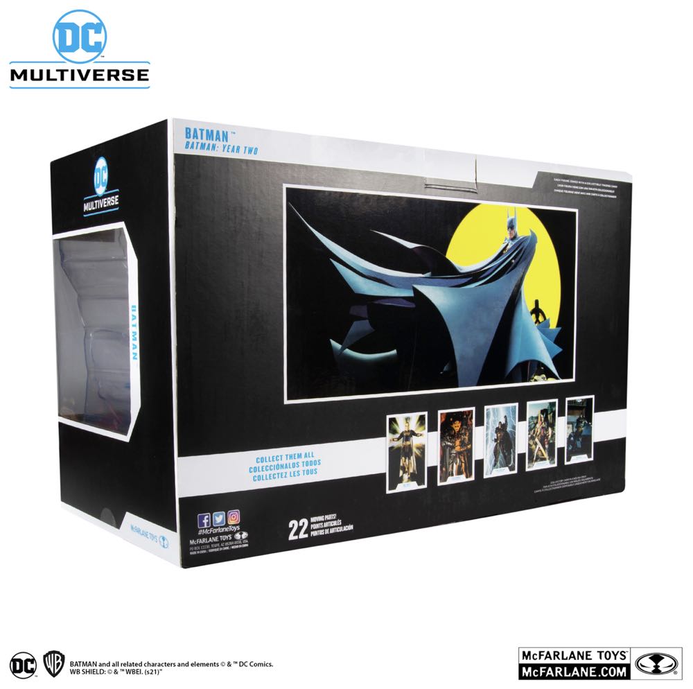 DC Multiverse Gold Label Series BATMAN: YEAR TWO (Target Exclusive) - Mcfarlane (DC Multiverse) action figure collectible - Main Image 2
