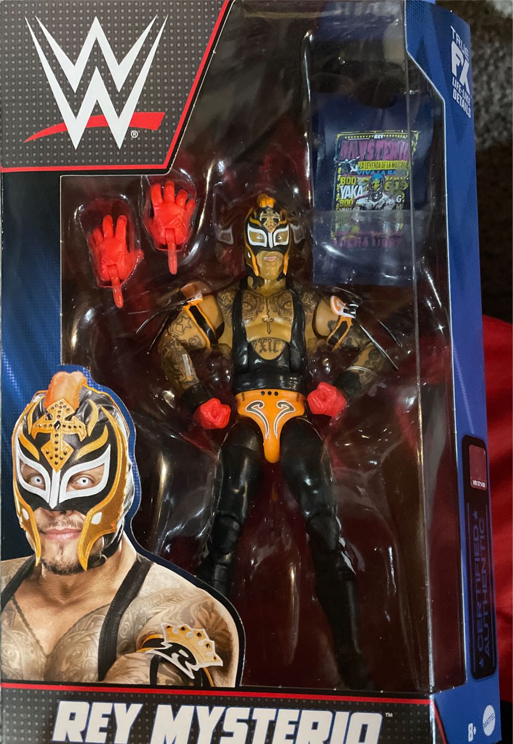 Rey Mysterio Elite 92 - Mattel (WWE Elite Collection Series 92) action figure collectible [Barcode 194735022007] - Main Image 2