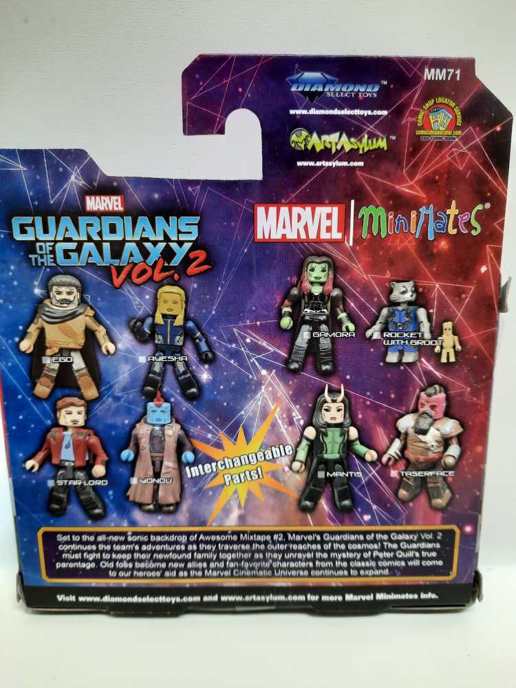 Ego & Ayesha  (MiniMates) action figure collectible [Barcode 699788823019] - Main Image 2