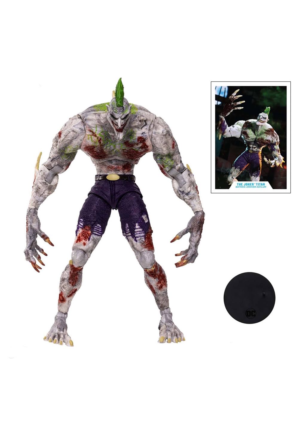 Joker (Titan) - McFarlane (Batman (Arkham)) action figure collectible - Main Image 4