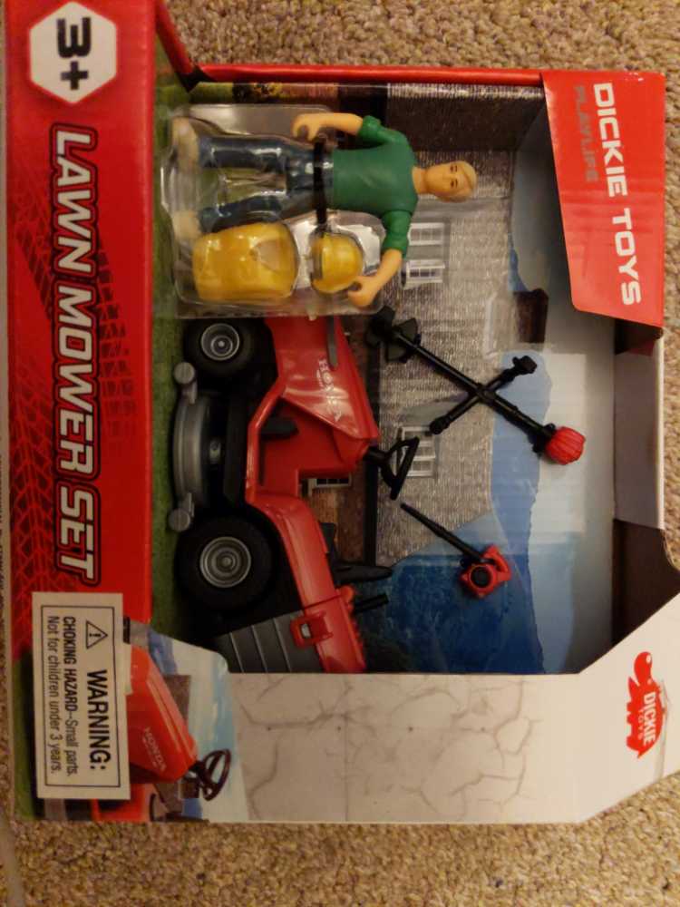 Lawn Mower Set - Dickie Toys (Maintenance) action figure collectible [Barcode 4006333069352] - Main Image 2