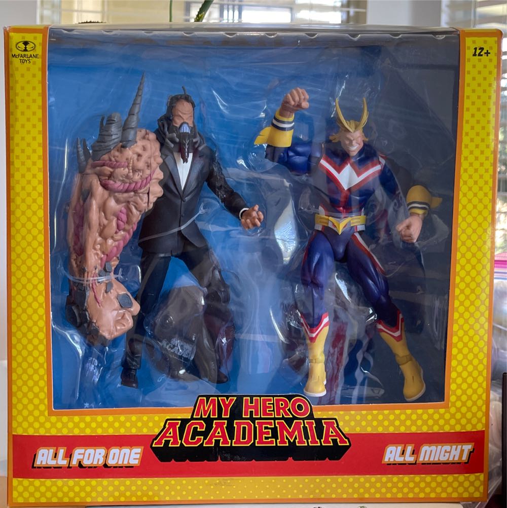 Mcfarlane Toys My Hero Academia All Might Vs All For One 2pk   action figure collectible [Barcode 787926108774] - Main Image 2