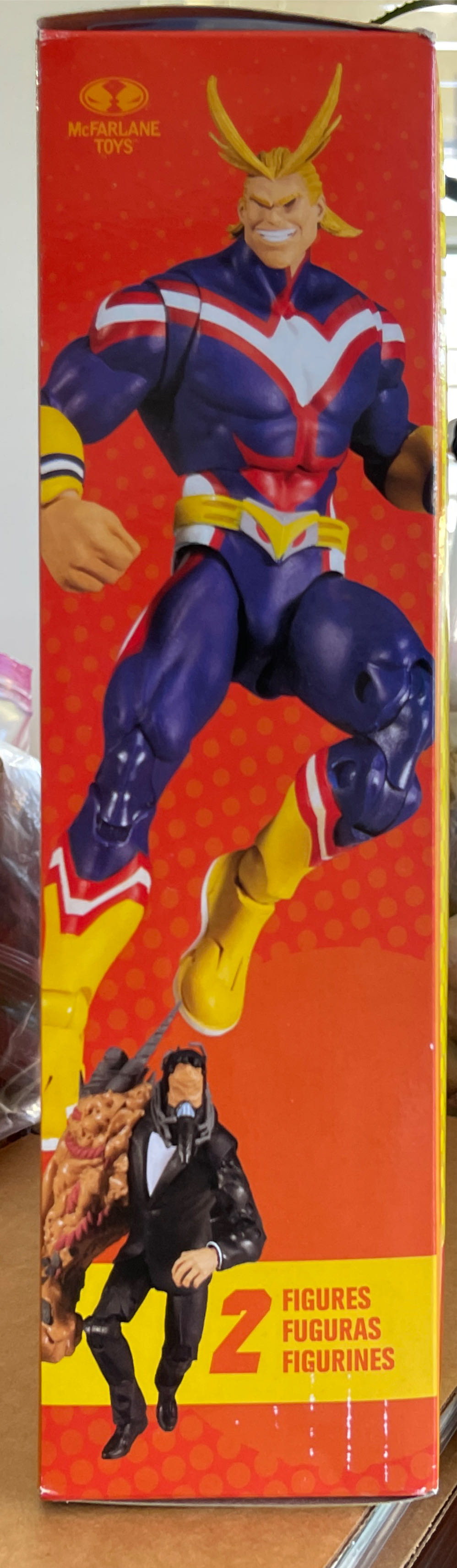 Mcfarlane Toys My Hero Academia All Might Vs All For One 2pk   action figure collectible [Barcode 787926108774] - Main Image 4