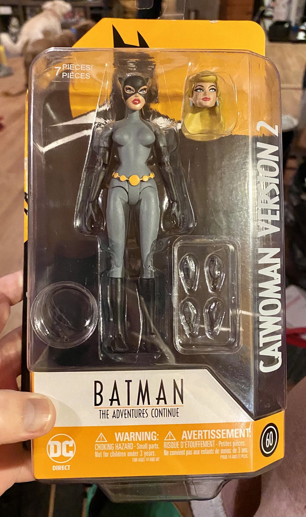 BTAS Catwoman - DC Direct (Batman: The Adventures Continue) action figure collectible [Barcode 787926301212] - Main Image 2