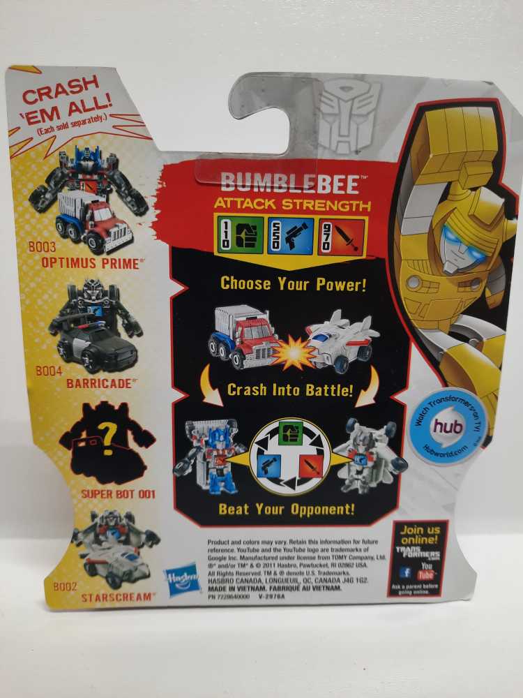 Bumblebee - Hasbro (Transformers: Bot Shots) action figure collectible [Barcode 653569689171] - Main Image 2