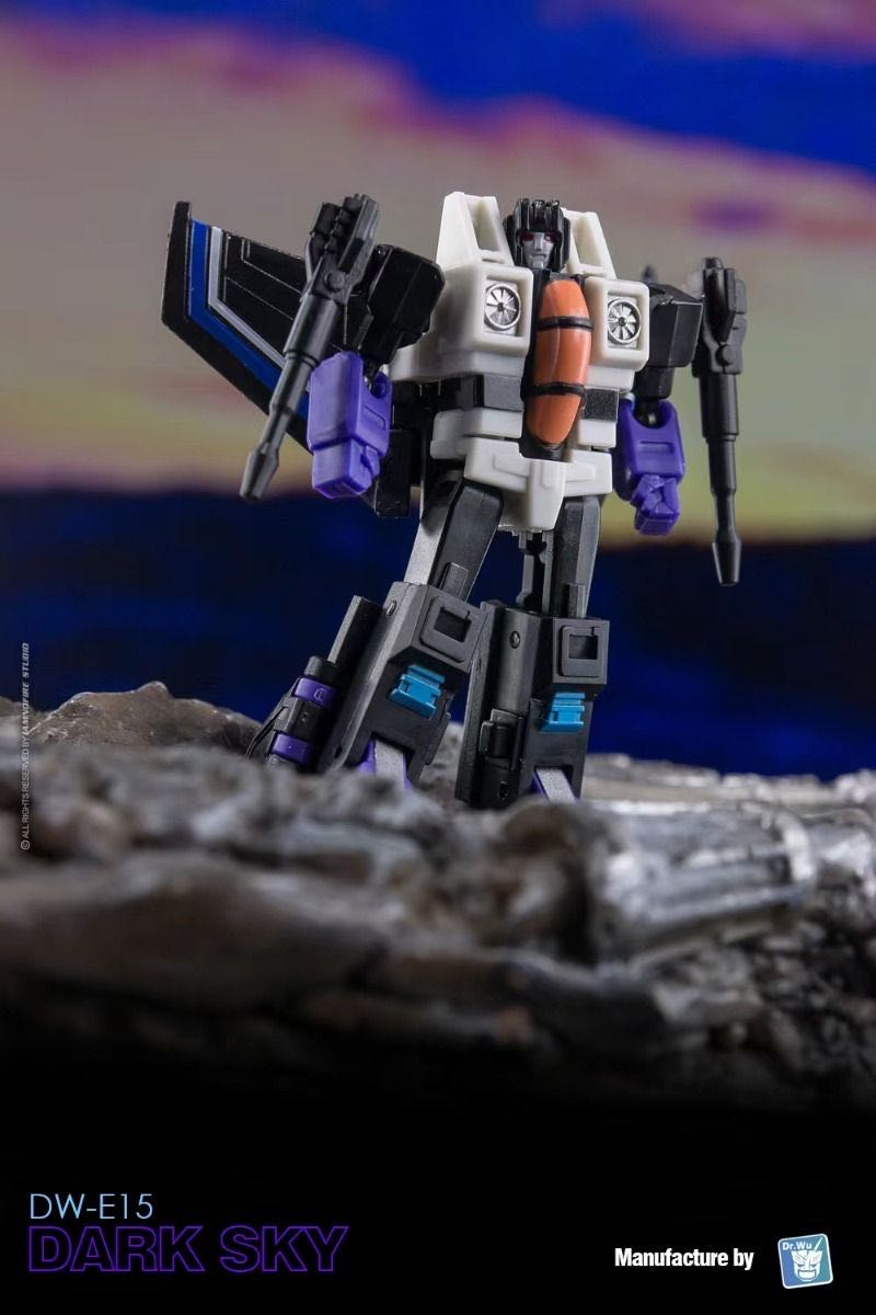 Dr. Wu DW-E16 Dark Sky(Skywarp) - Dr. Wu Studio (G1) action figure collectible - Main Image 2
