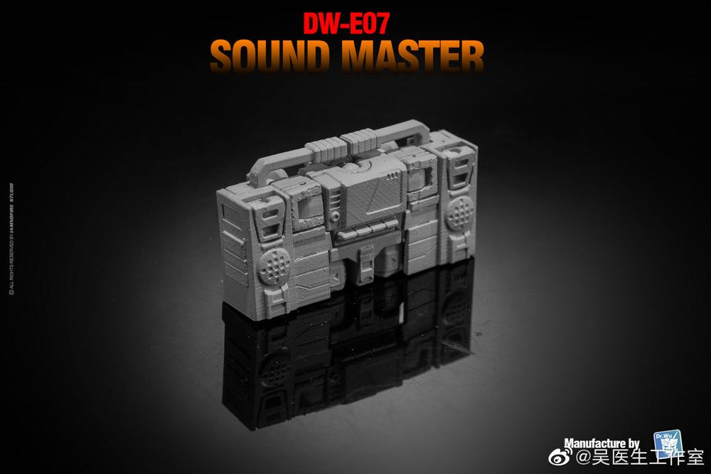 Dr. Wu DW-E15 Sound Master(Blaster) - Dr. Wu Studio (G1) action figure collectible - Main Image 2