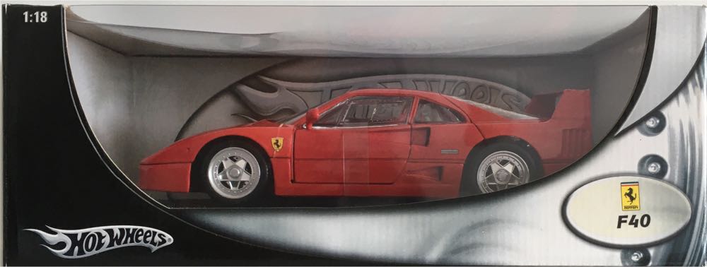 Ferrari F40 - Hot Wheels from Mattel (1:18) action figure collectible - Main Image 1