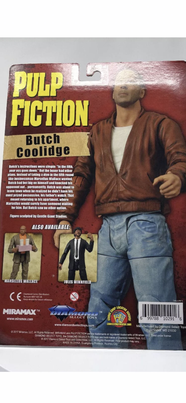 Pulp Fiction - Butch Coolidge  action figure collectible - Main Image 2