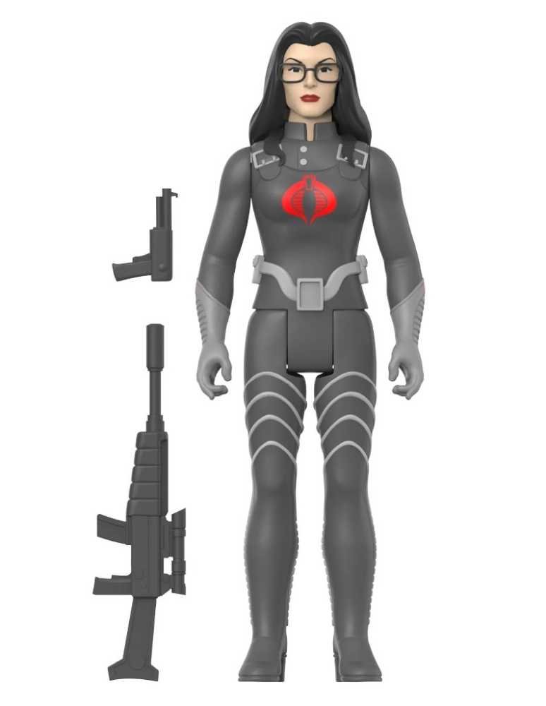 Baroness (Cobra Intelligence Officer/Cartoon Version 2) - Super 7 (G.I. Joe ReAction) action figure collectible [Barcode 840049818194] - Main Image 3