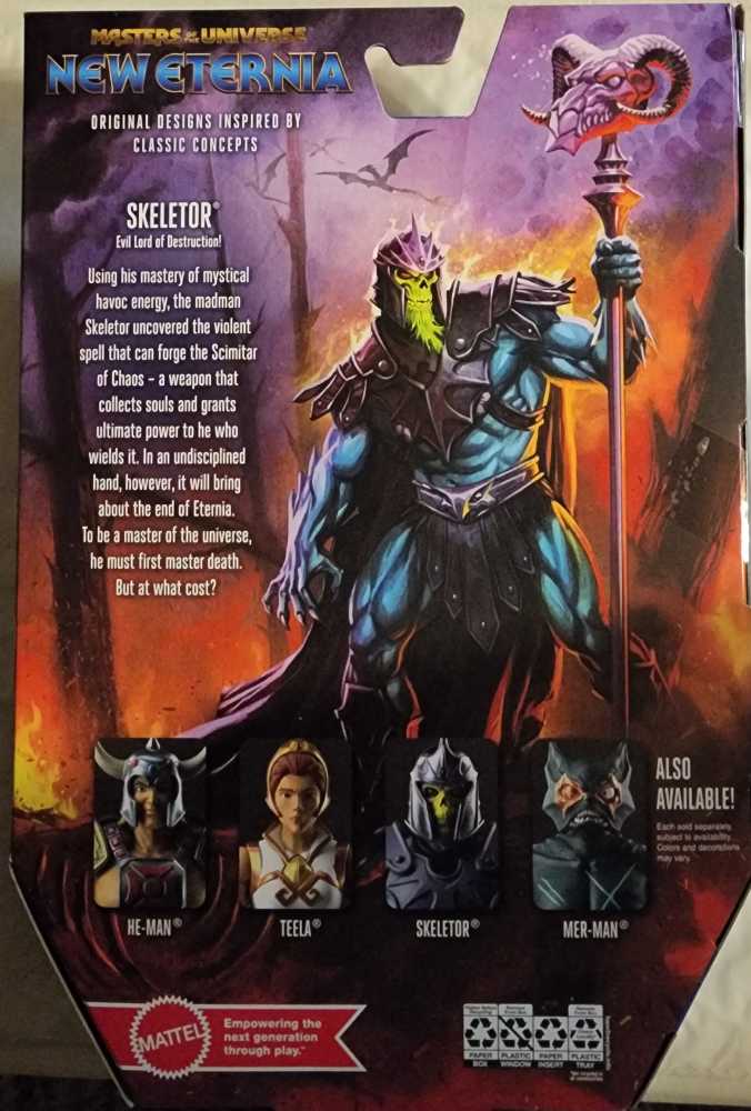 Skeletor - Mattel (Masters Of The Universe) action figure collectible [Barcode 194735030187] - Main Image 2
