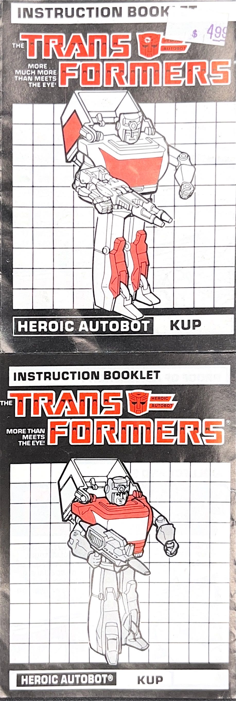 G1 Targetmaster Kup - Hasbro (Transformers) (Transformers G1) action figure collectible - Main Image 4