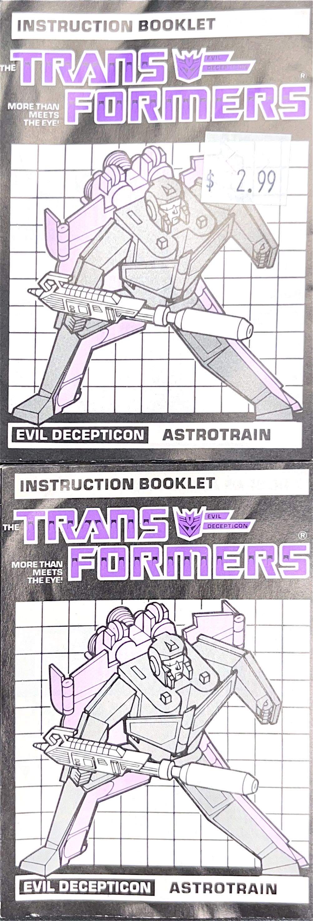Astrotrain (1985) - Hasbro (Transformers) (Transformers G1 Triple Changers (Loose)) action figure collectible - Main Image 3