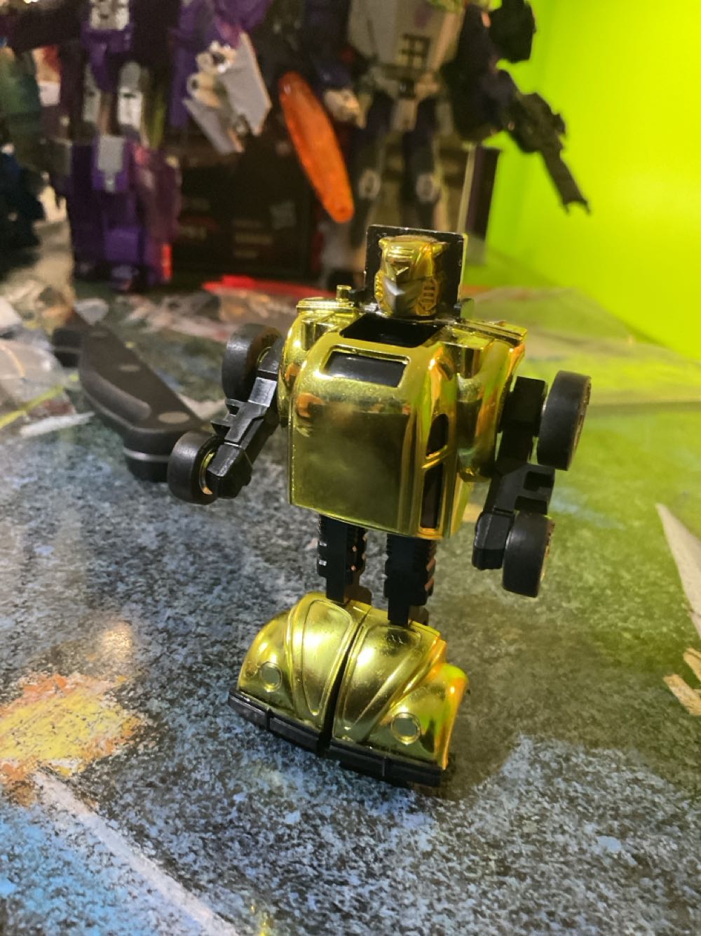Transformers G2 Bumblebee Metallic - Hasbro (Transformers) (Transformers G2) action figure collectible - Main Image 2