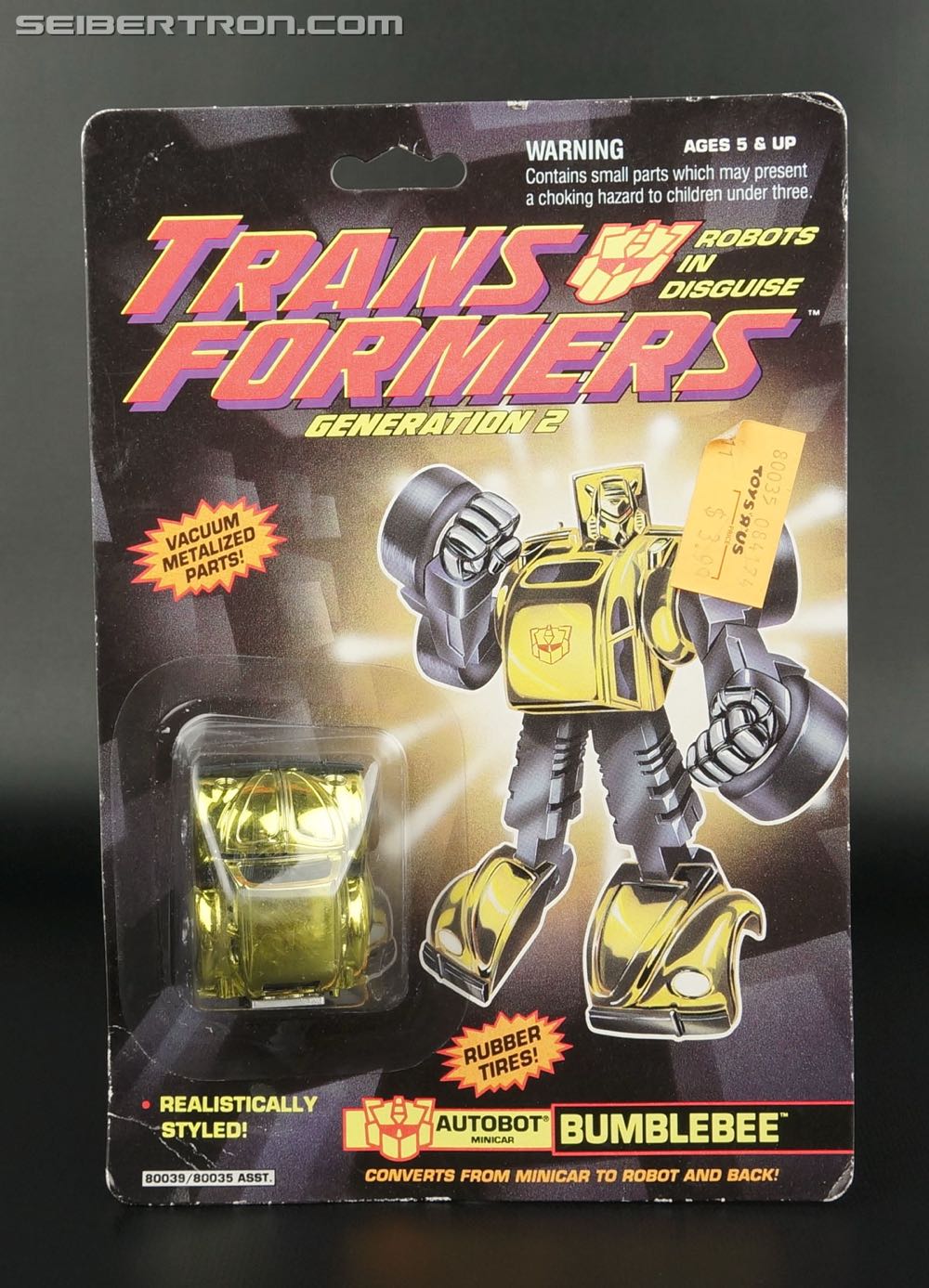 Transformers G2 Bumblebee Metallic - Hasbro (Transformers) (Transformers G2) action figure collectible - Main Image 7