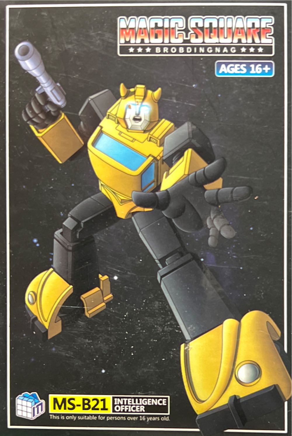 Transformers Legends: Intelligence Officer (Bumblebee) - Magic Square (The Transformers) action figure collectible - Main Image 2