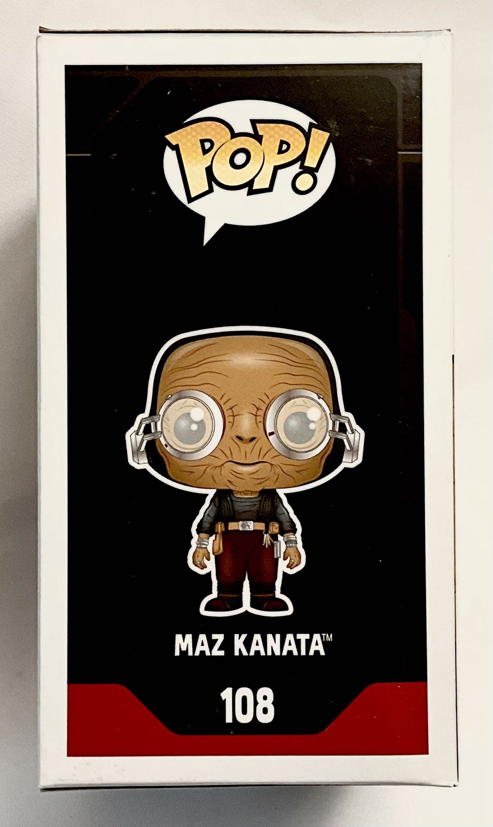 #108 Maz Kanata  (Funko Pop!) action figure collectible [Barcode 849803096212] - Main Image 3